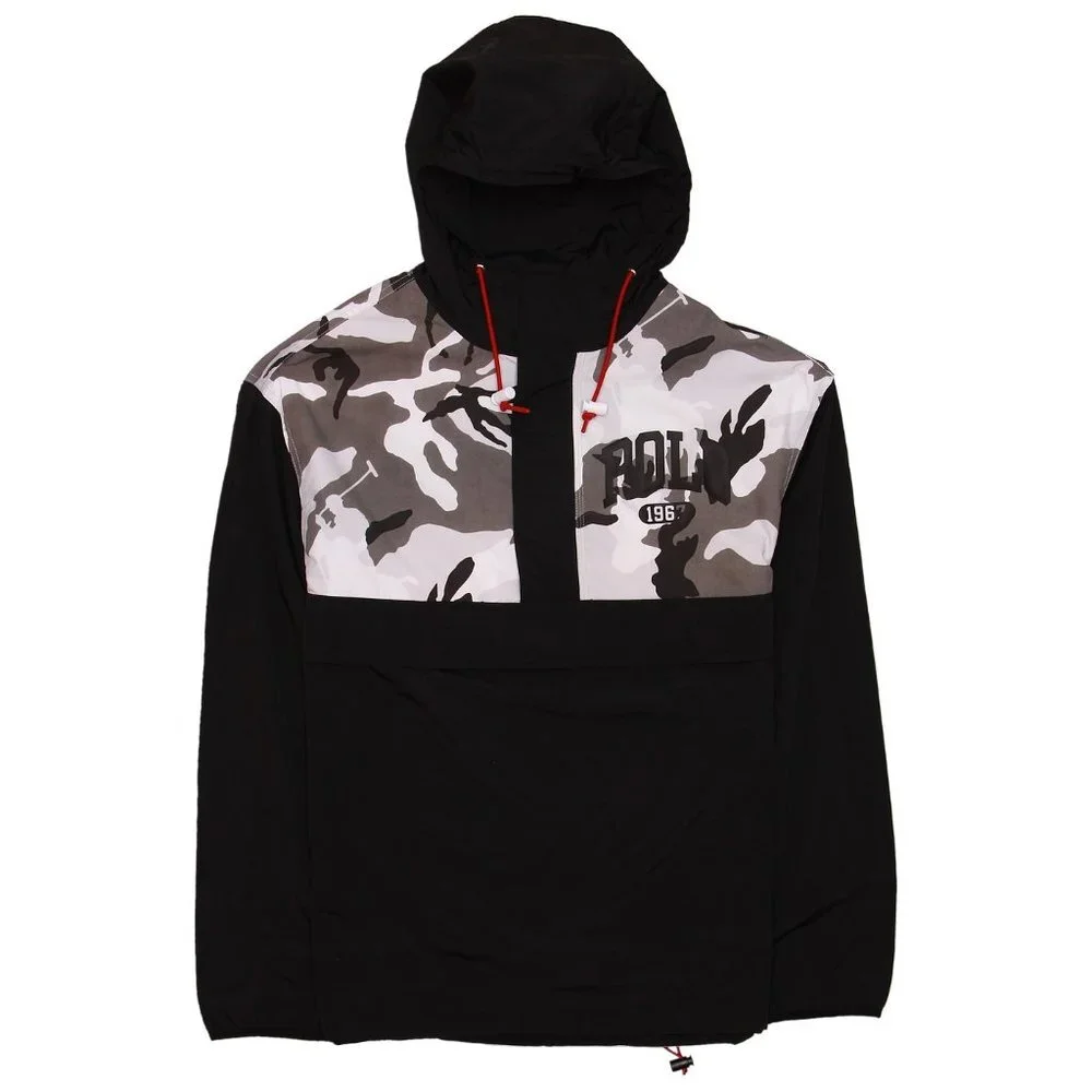 Polo Ralph Lauren Water-Repellent Camo Pullover Windbreaker Jacket